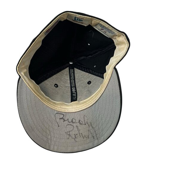 Brooks Robinson Autographed Baltimore Orioles Vintage Diamond Collection Hat Cap - Picture 7 of 12